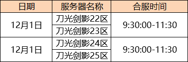 《傲剑情缘》11月30日更新公告